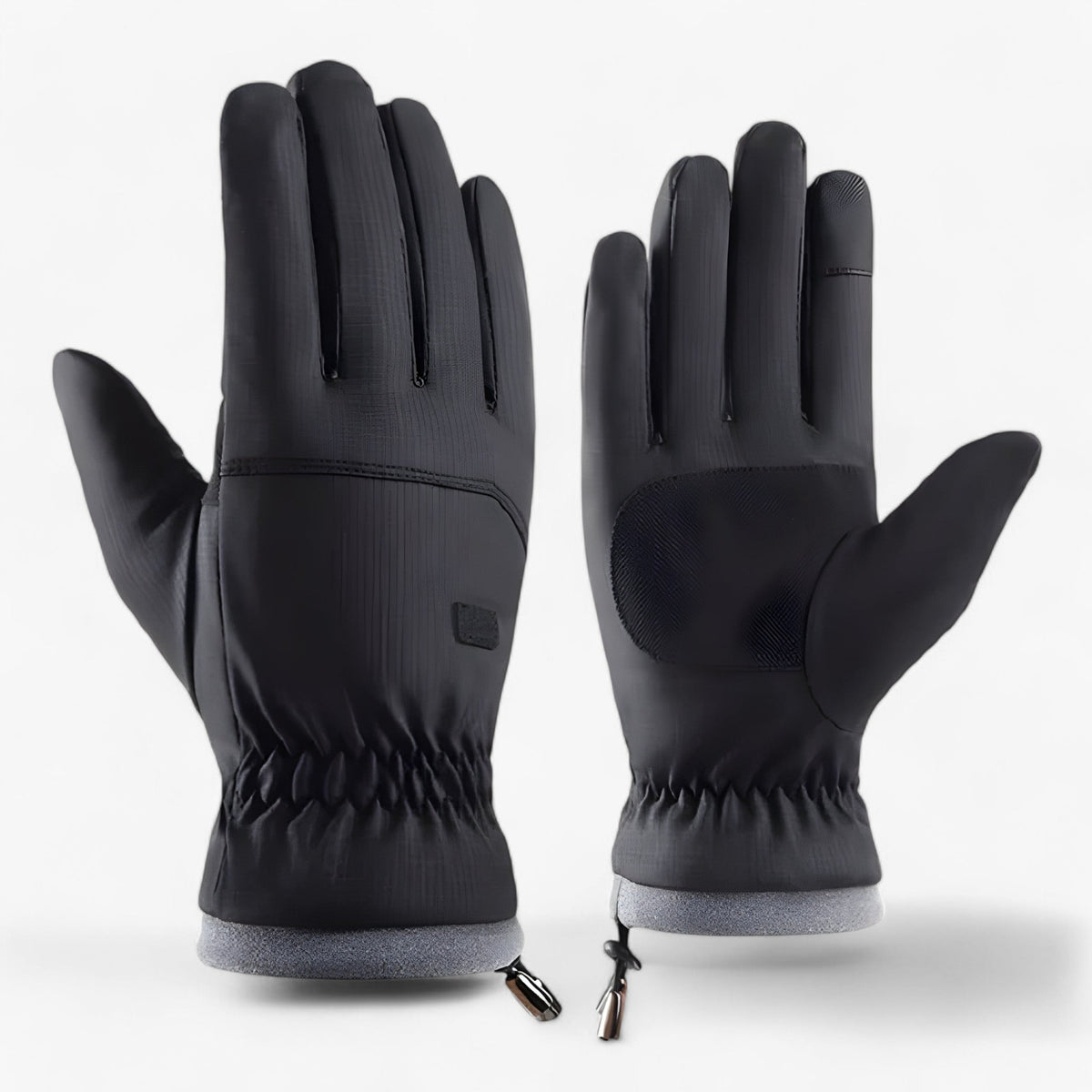 Guantes de esquí con forro polar compatibles con pantalla táctil