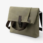 Bolso de hombro de lona con correa ajustable para el trabajo y los viajes