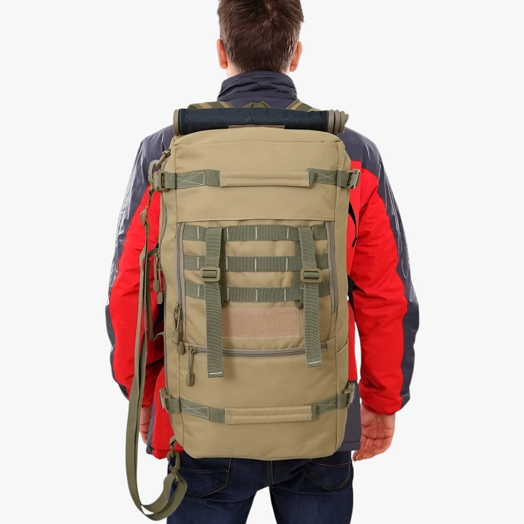 50L Hiking Backpack with Padded Straps and a Hip Belt