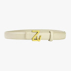 Adjustable Waist Belt with Refined Statement Buckle