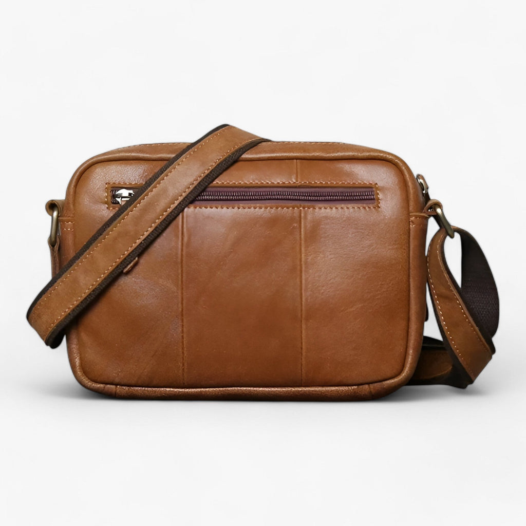 Matte Finish Shoulder Bag with Multiple Compartments
