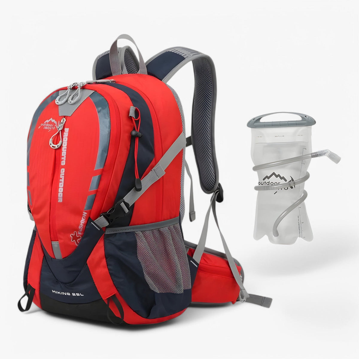 25L Hydration Backpack with Ventilated Back Panel