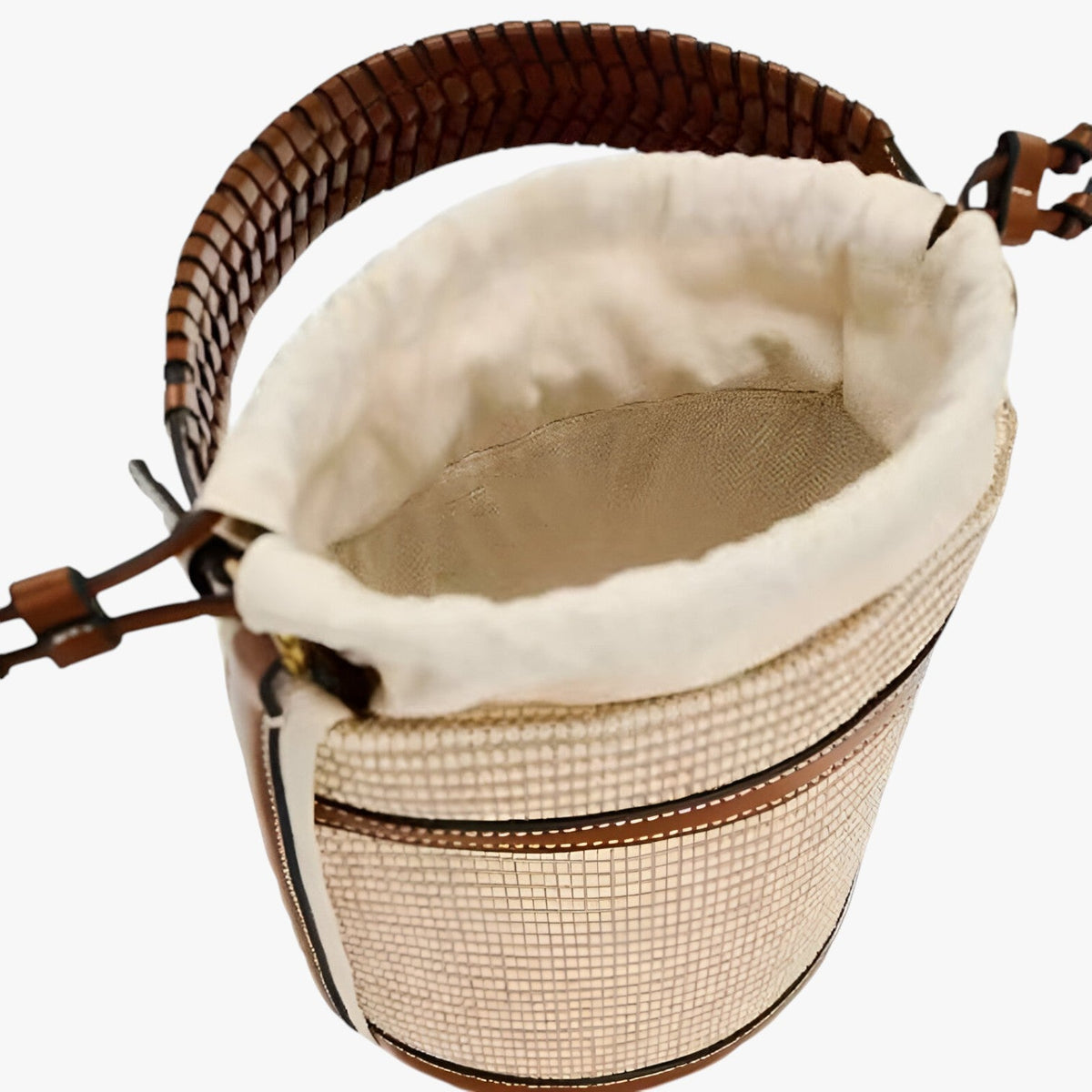 Woven Straw Shoulder Bag for Summer Days
