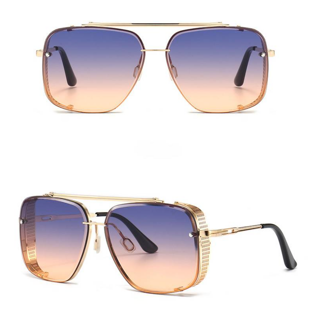 Italian-designed metal-frame sunglasses in a unisex fit