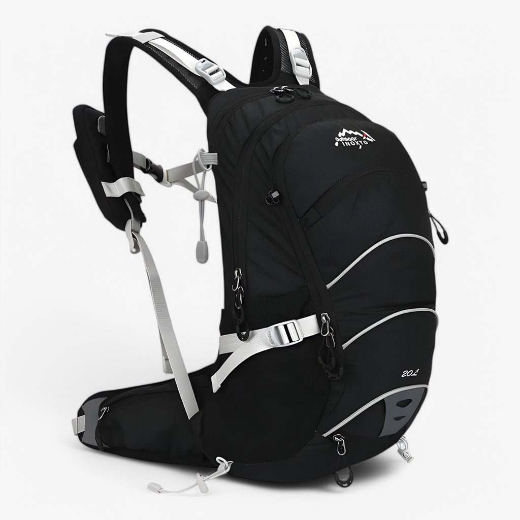 20L Water-Resistant Trekking Backpack with Reflective Details