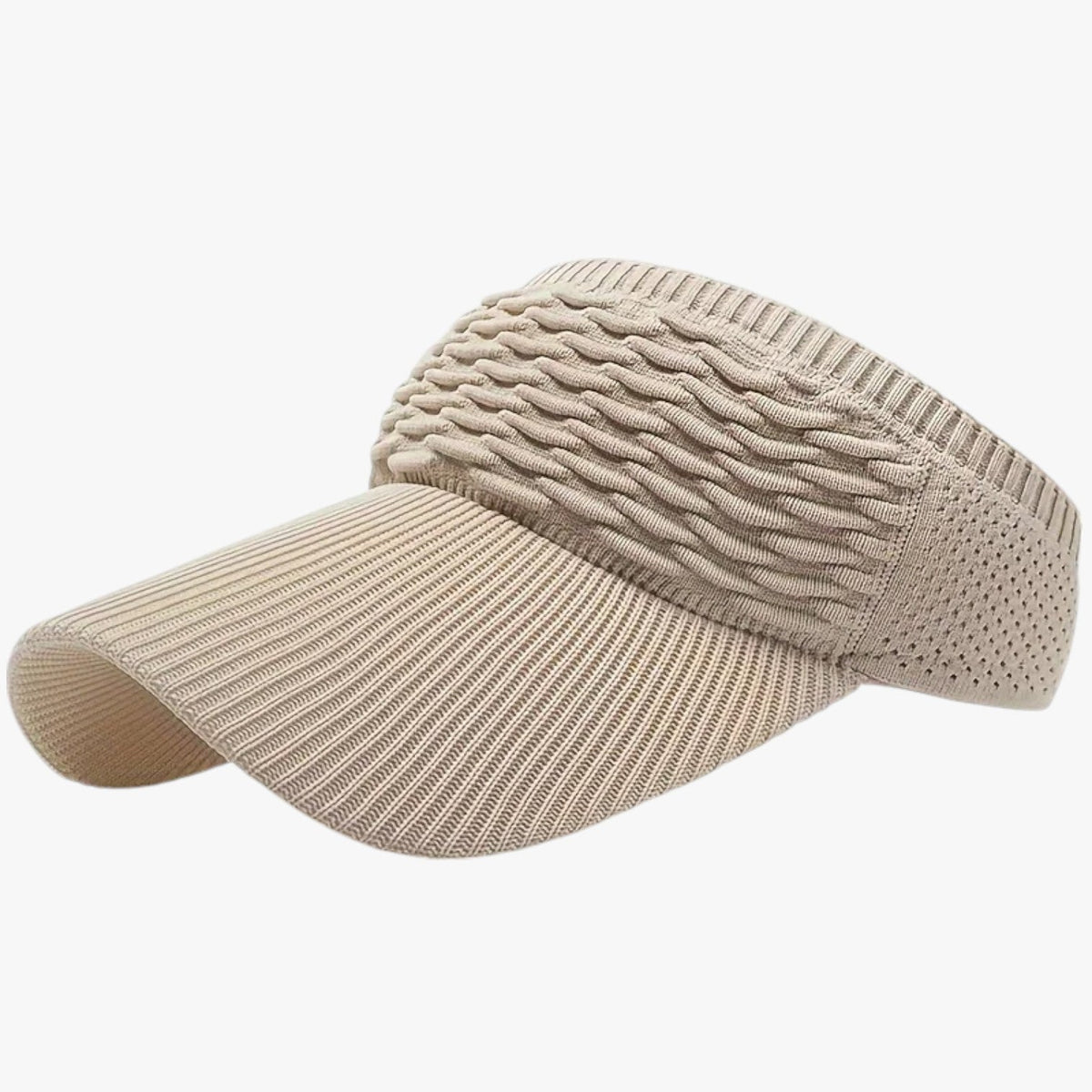 Sombrero de verano de ala ancha con ajuste elástico y transpirable