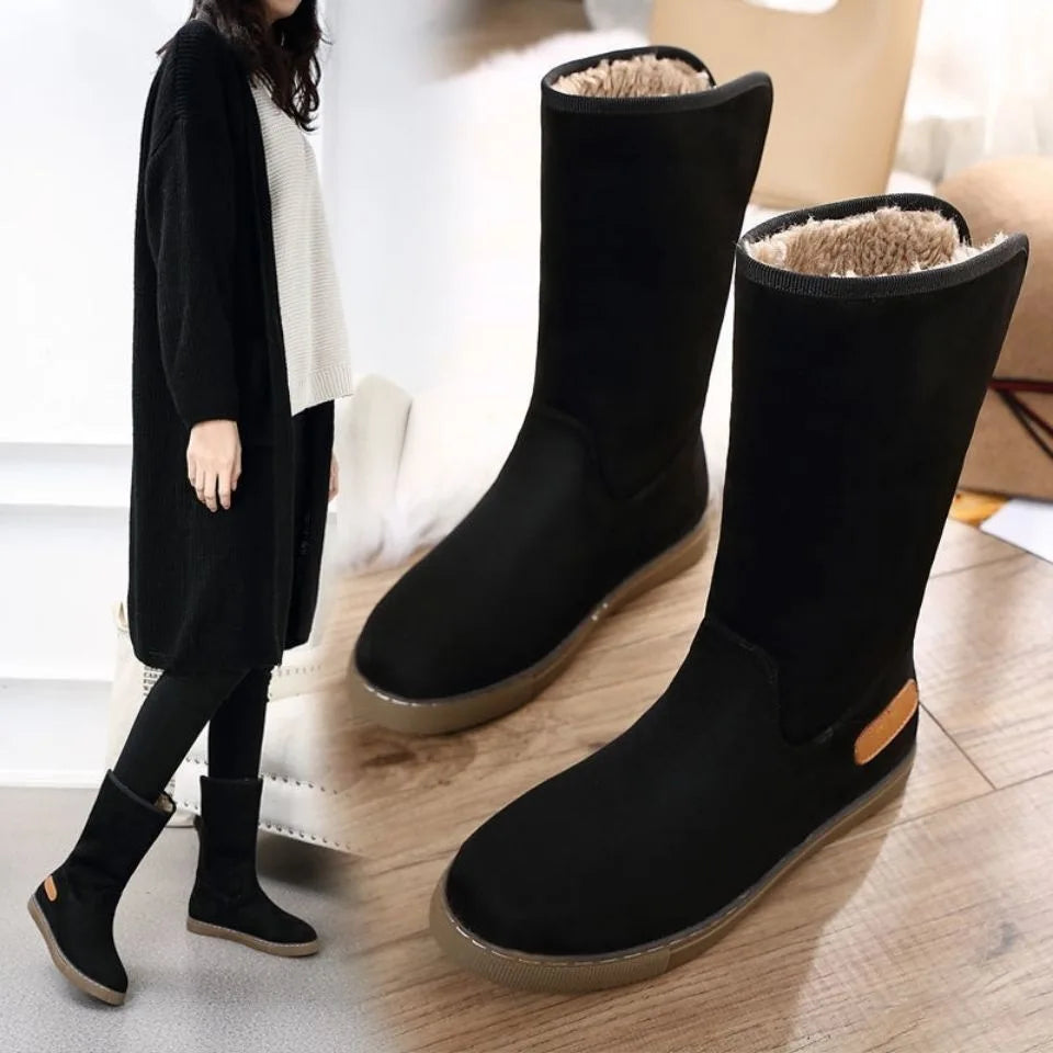 Slip in-vinterboots med varmt foder