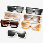 Square Frame Unisex Sunglasses with Lightweight Ergonomic Build