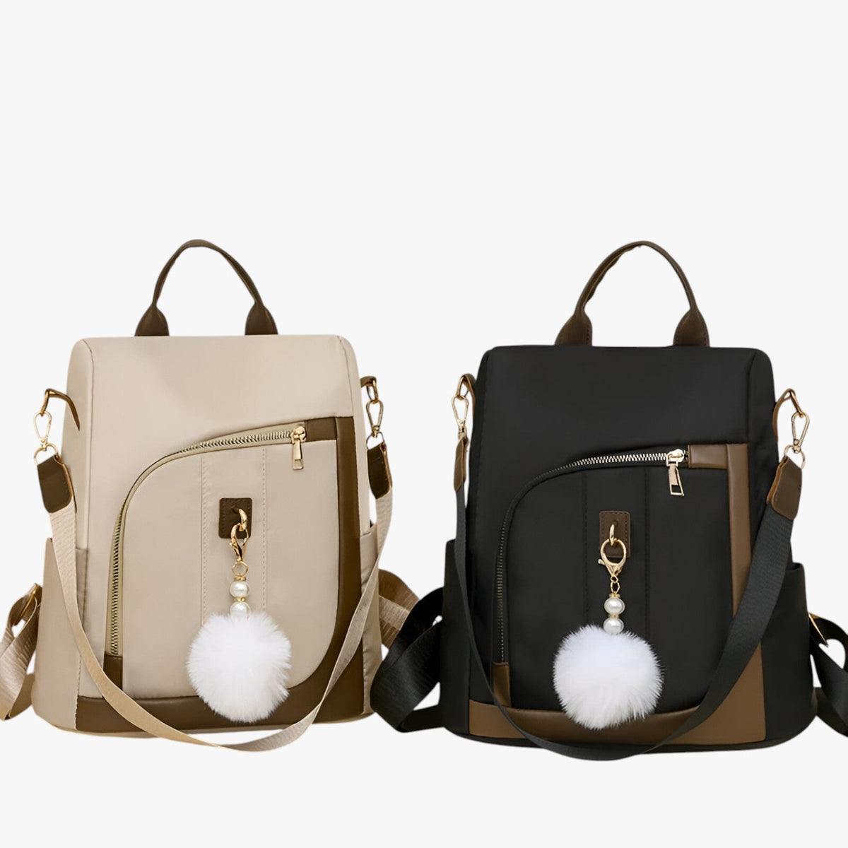 Mochila de nailon ligera de gran capacidad