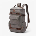 Vintage Canvas Backpack with Laptop Compartment