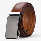 Premium Faux Leather Belt with Automatic Buckle