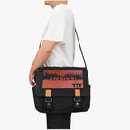 Vintage Canvas Shoulder Bag with Adjustable Strap for Work