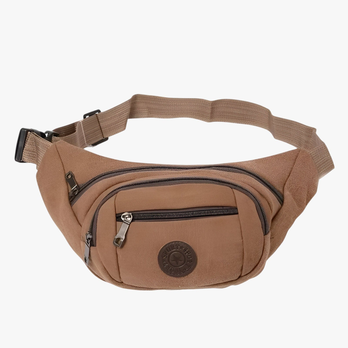 Lightweight Water-Resistant Belt Bag for Outdoor Use