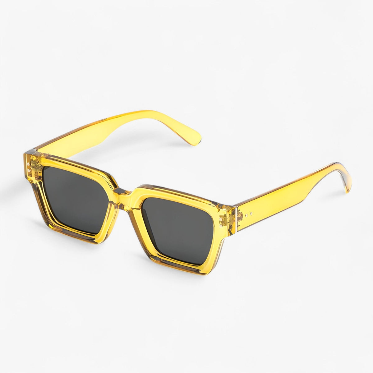 Unisex Square Sunglasses with a Bold Classic Silhouette