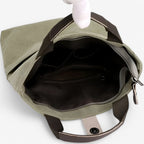 Bolso de hombro de lona con correa ajustable para el trabajo y los viajes