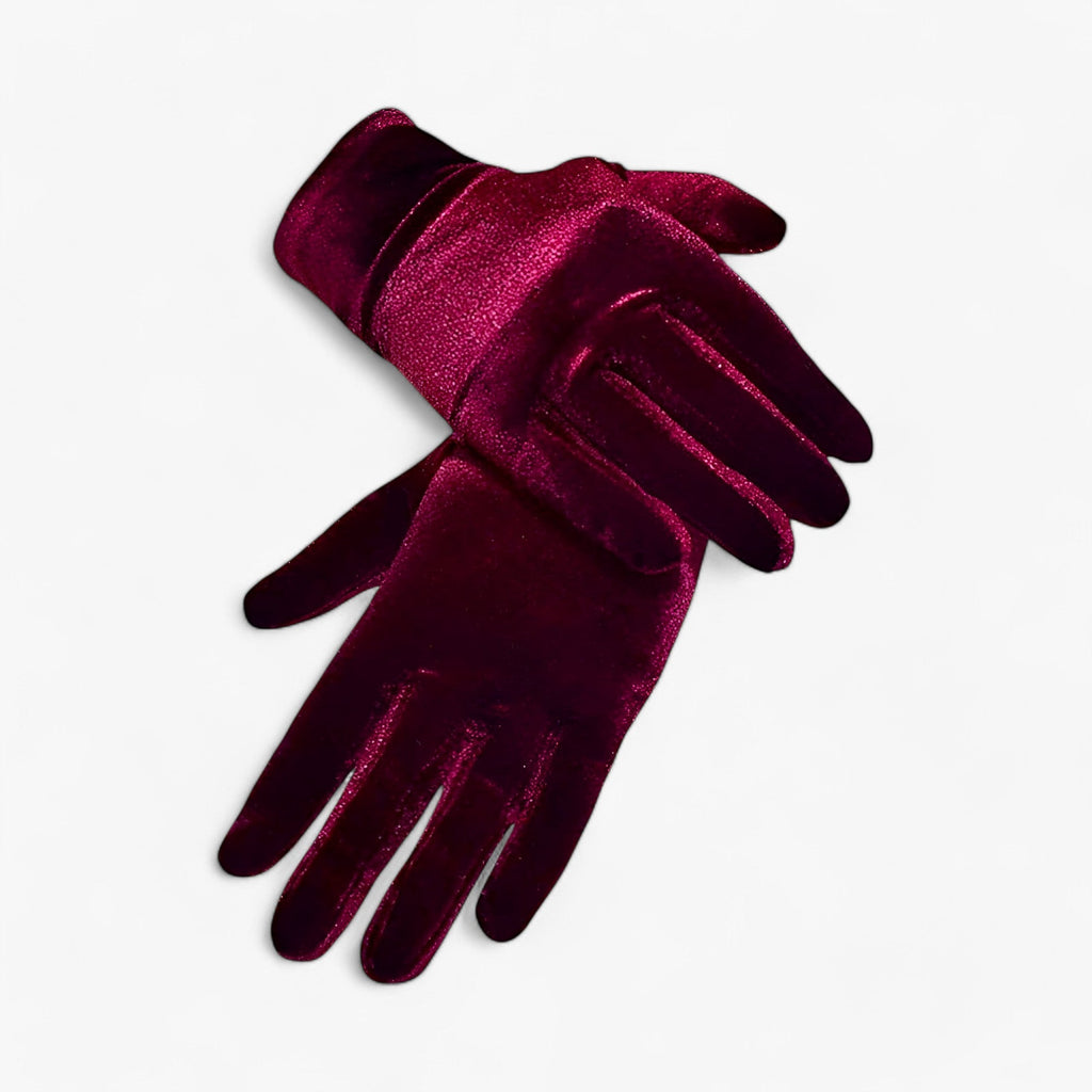 Guantes de invierno de terciopelo suave con dedos completos