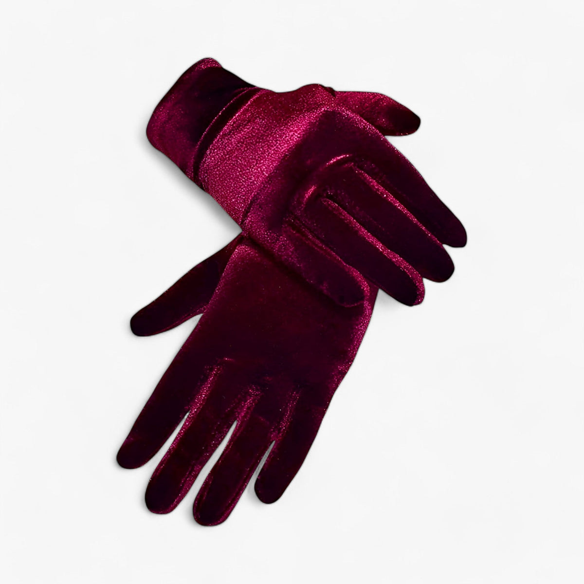 Guantes de invierno de terciopelo suave con dedos completos