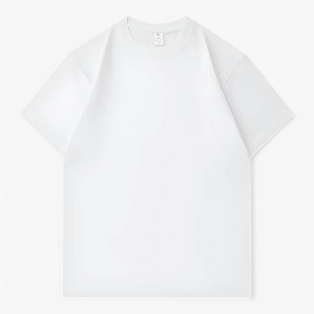 Oversize bomulls-T-shirt i tungt 250 g/m²-tyg
