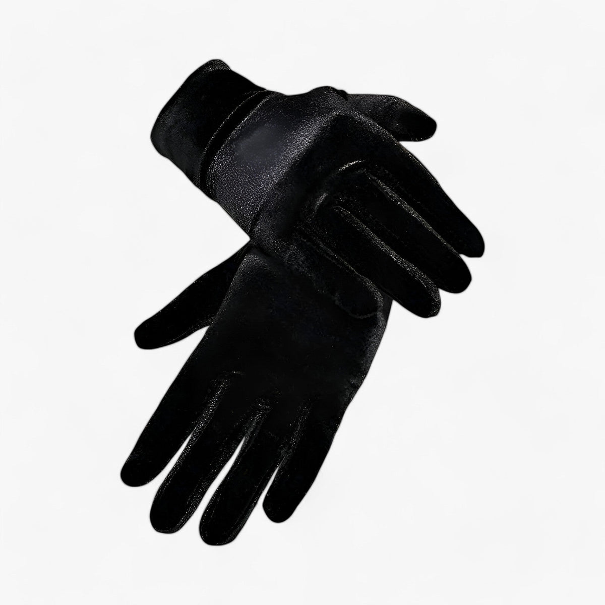 Guantes de invierno de terciopelo suave con dedos completos