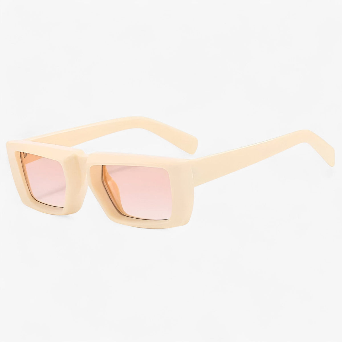 Square-frame Y2K sunglasses with a lightweight ergonomic fit