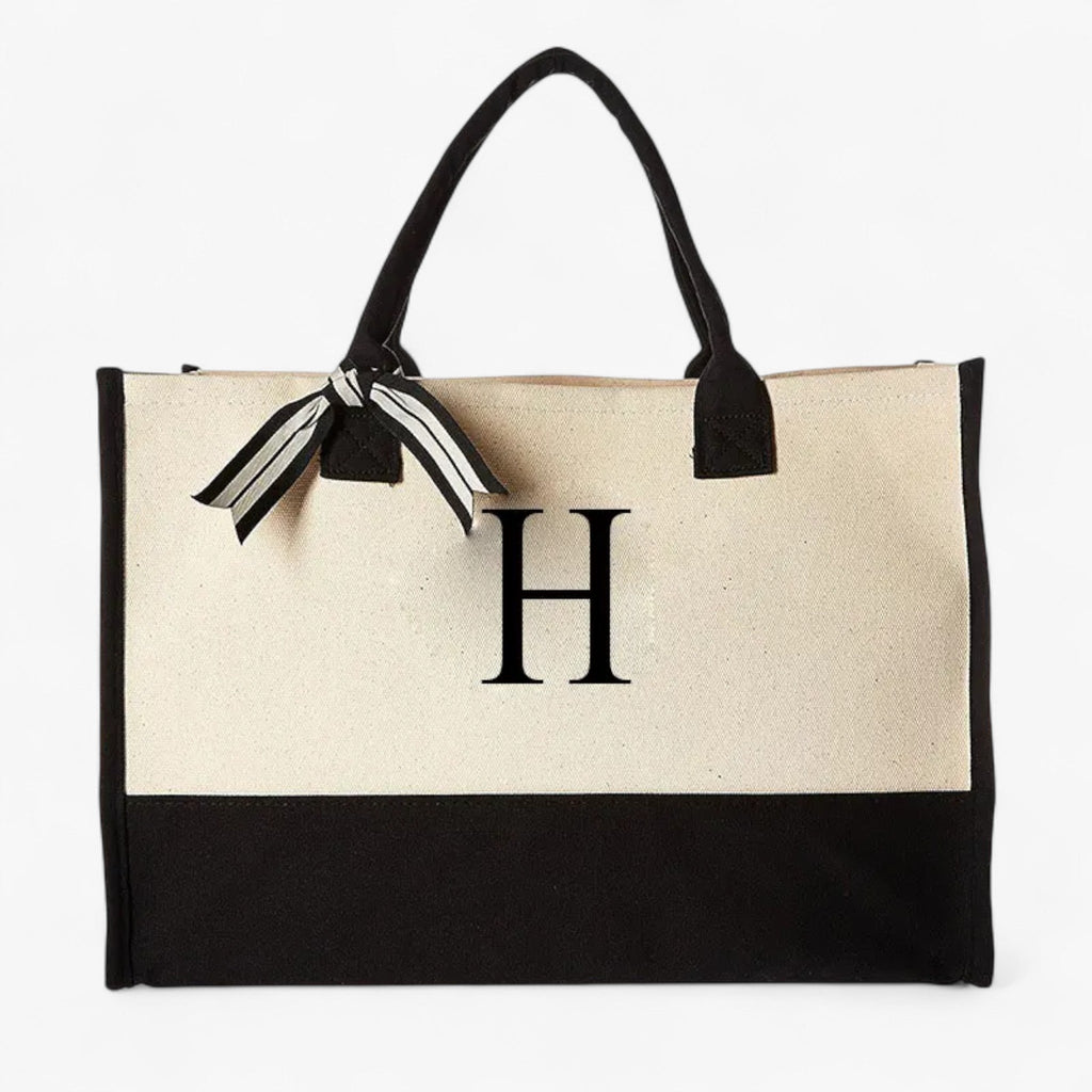 Personalised Canvas Cotton Tote Bag with Custom Print