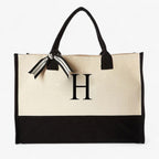 Personalised Canvas Cotton Tote Bag with Custom Print