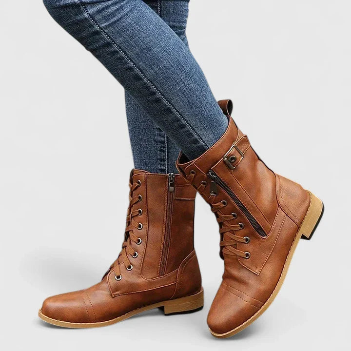 Stödjande boots med bekväm passform