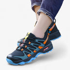 Water-Resistant Walking Shoes with Slip-Resistant Sole
