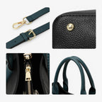 Soft Structured Shoulder Bag with Adjustable Strap
