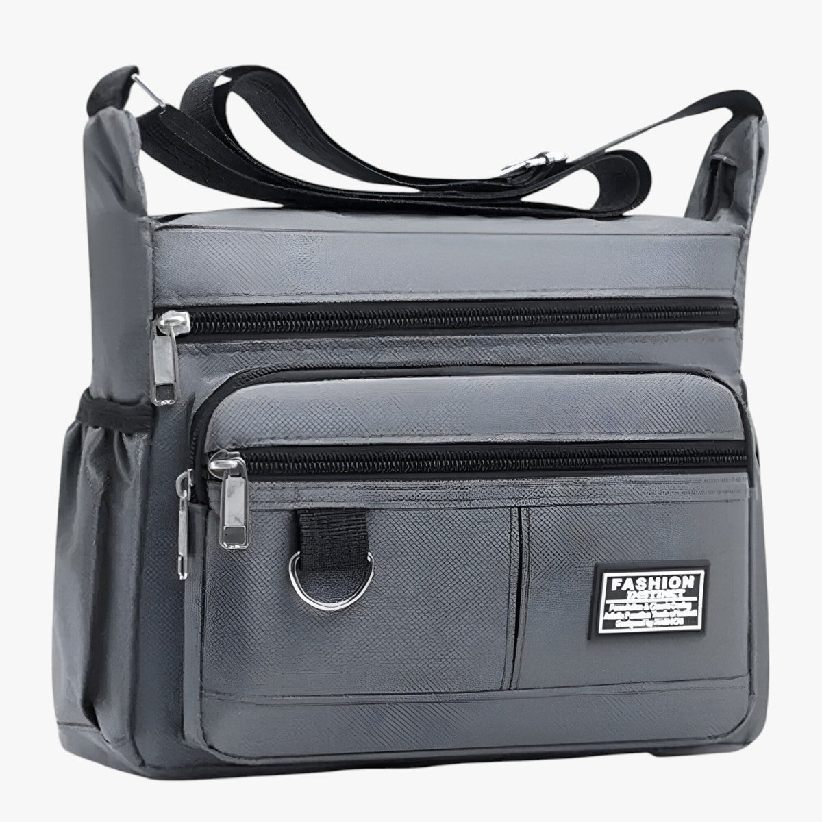 Structured Shoulder Work Bag with Laptop Compartment for Men