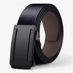 Men's Belt with Zinc Alloy Buckle Detail