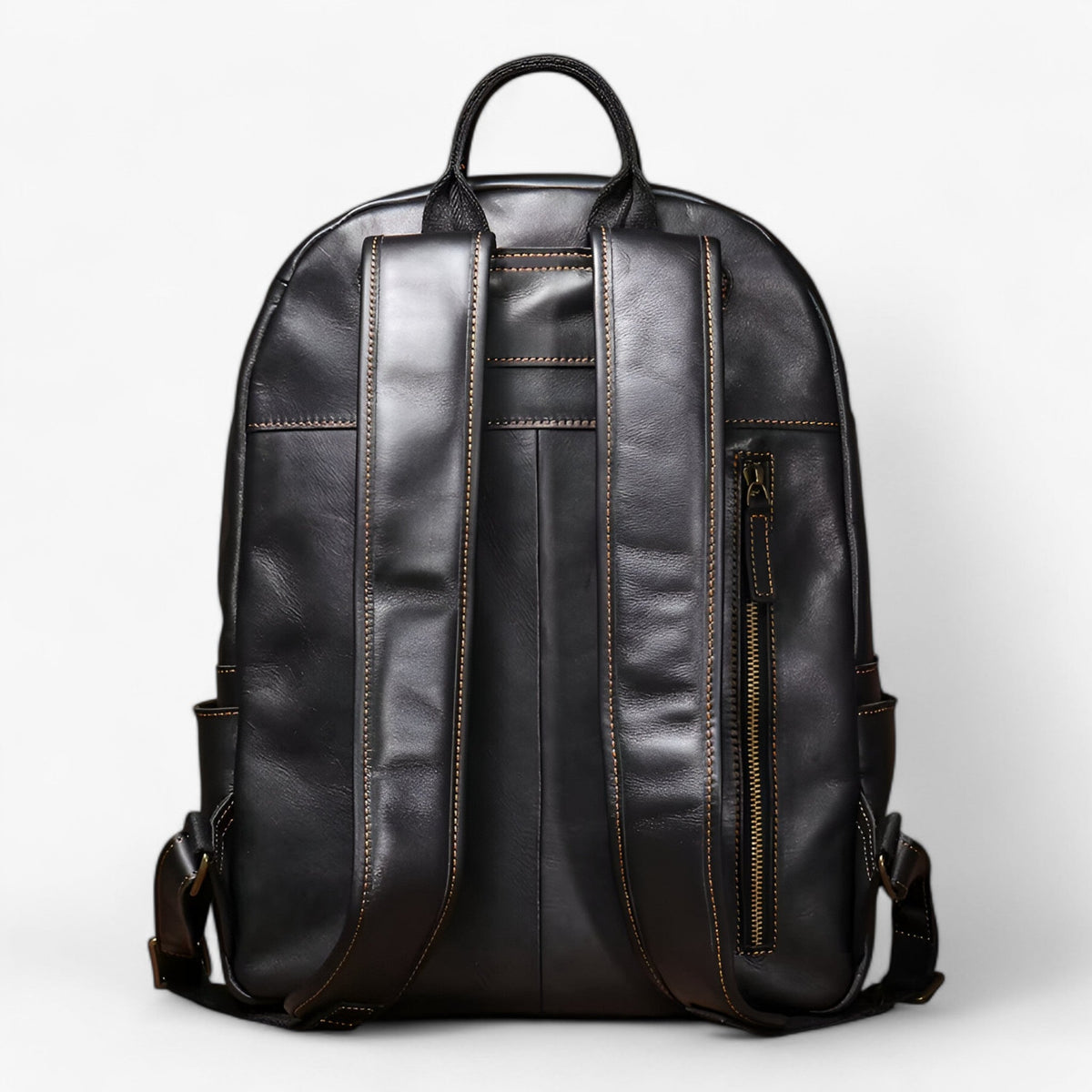 Vintage-Style Backpack with 15-Inch Laptop Sleeve