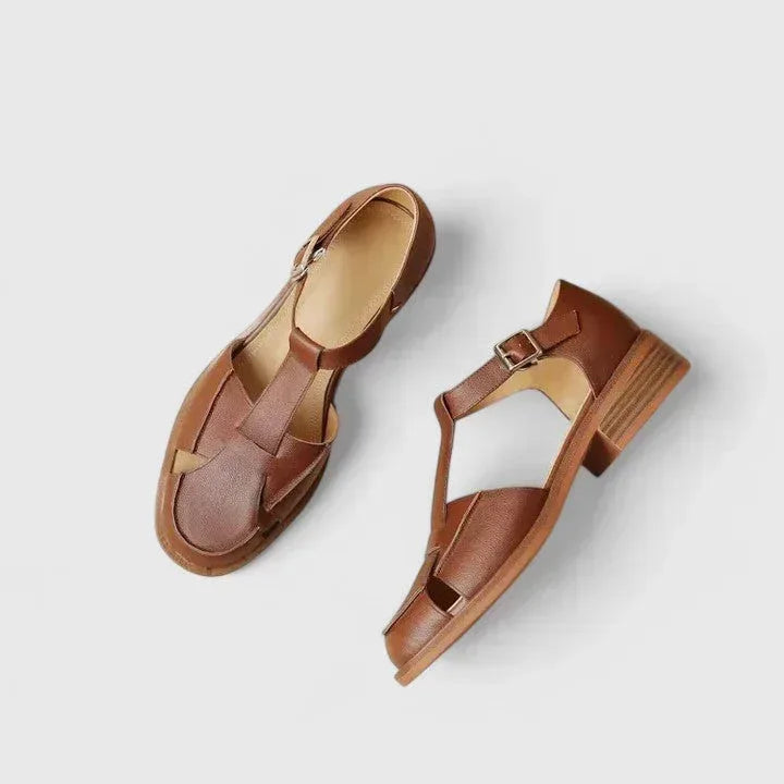 Sandalias Mary Jane con empeine transpirable