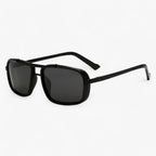 Gafas de sol de aviador con montura cuadrada y doble puente