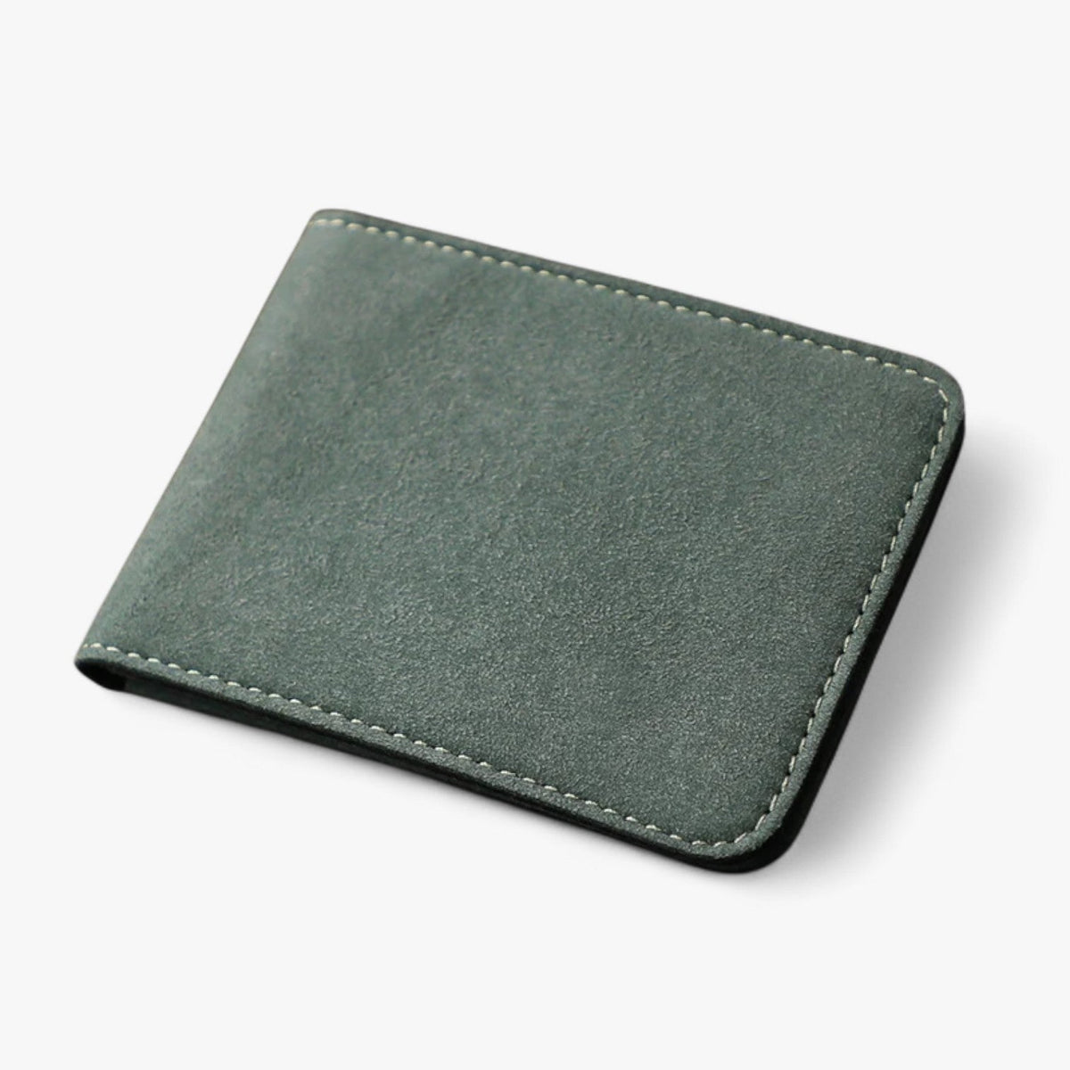 Suede-Look Cardholder with Multiple Compartments