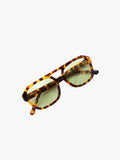 Vintage Frame Sunglasses with UV400 Lenses