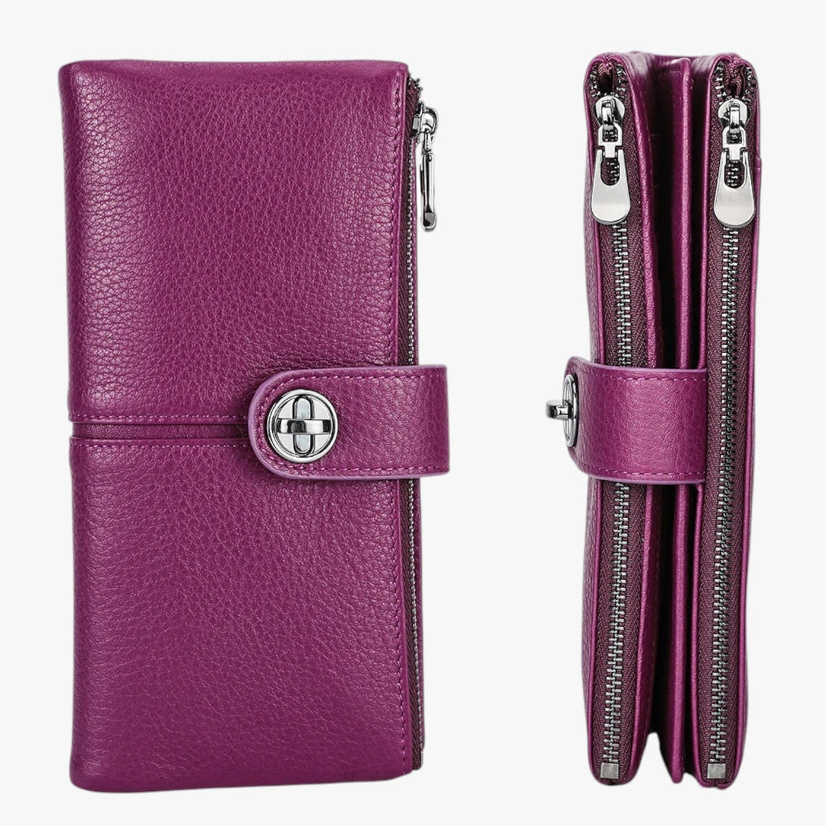 Structured Wallet with AirTag Pocket