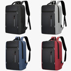 Water-Resistant Laptop Backpack with USB Charging Port