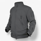 Softshell Jacket with Fleece Lining and Adjustable Hood
