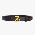 Adjustable Waist Belt with Refined Statement Buckle