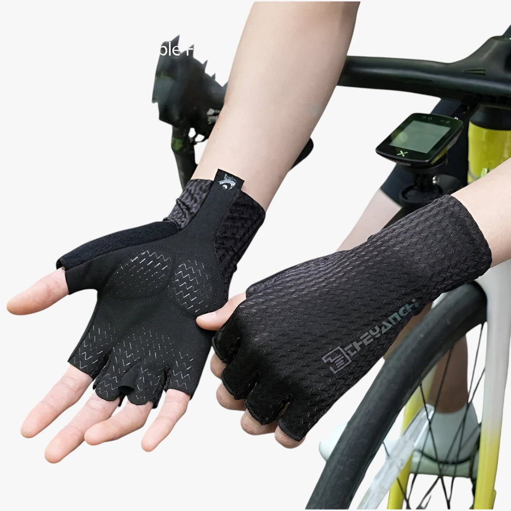 Breathable Slip-Resistant Summer Gloves with Shock Absorption