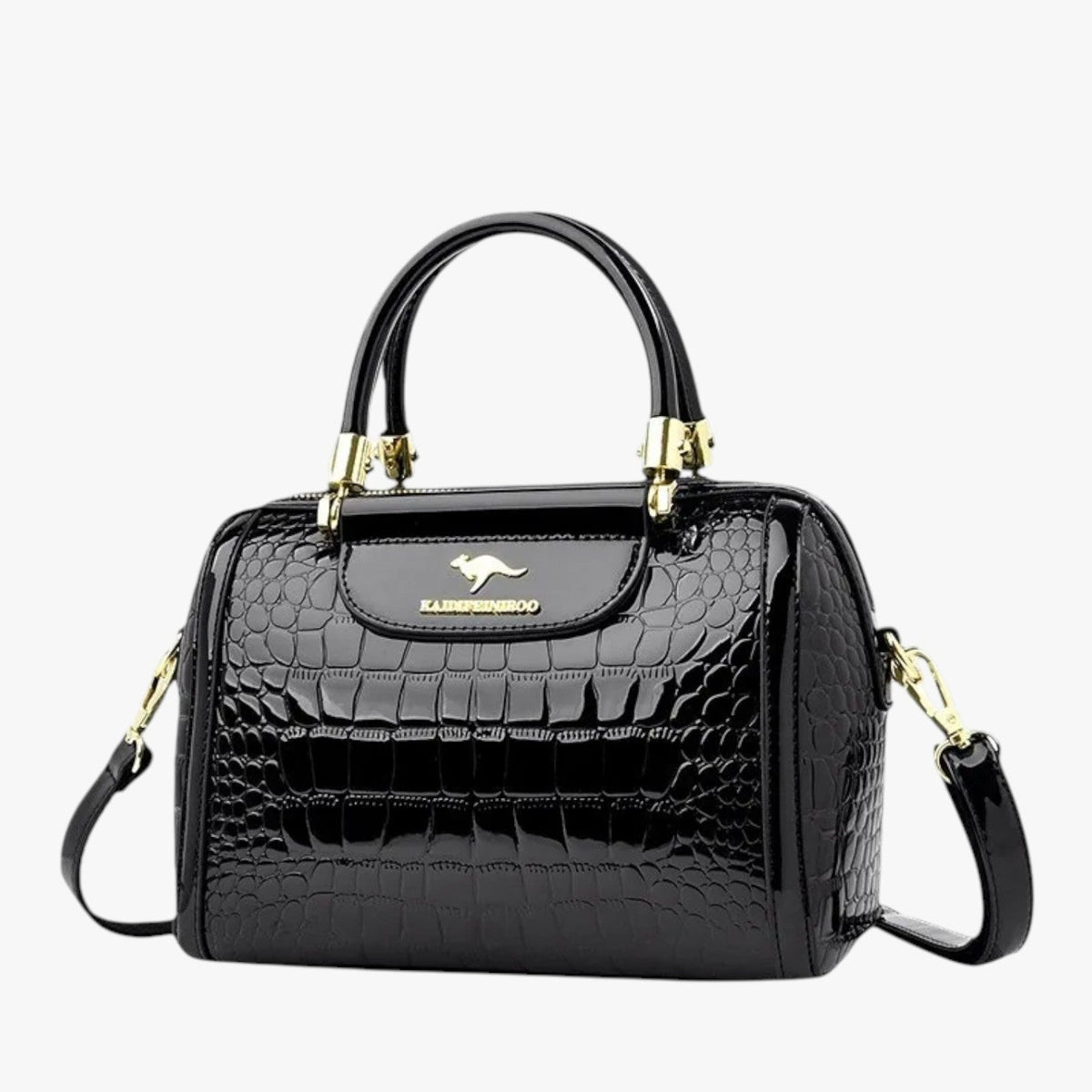 Structured Shoulder Bag with Adjustable Strap