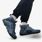 High-Top Hiking Boots with Breathable Mesh Lining