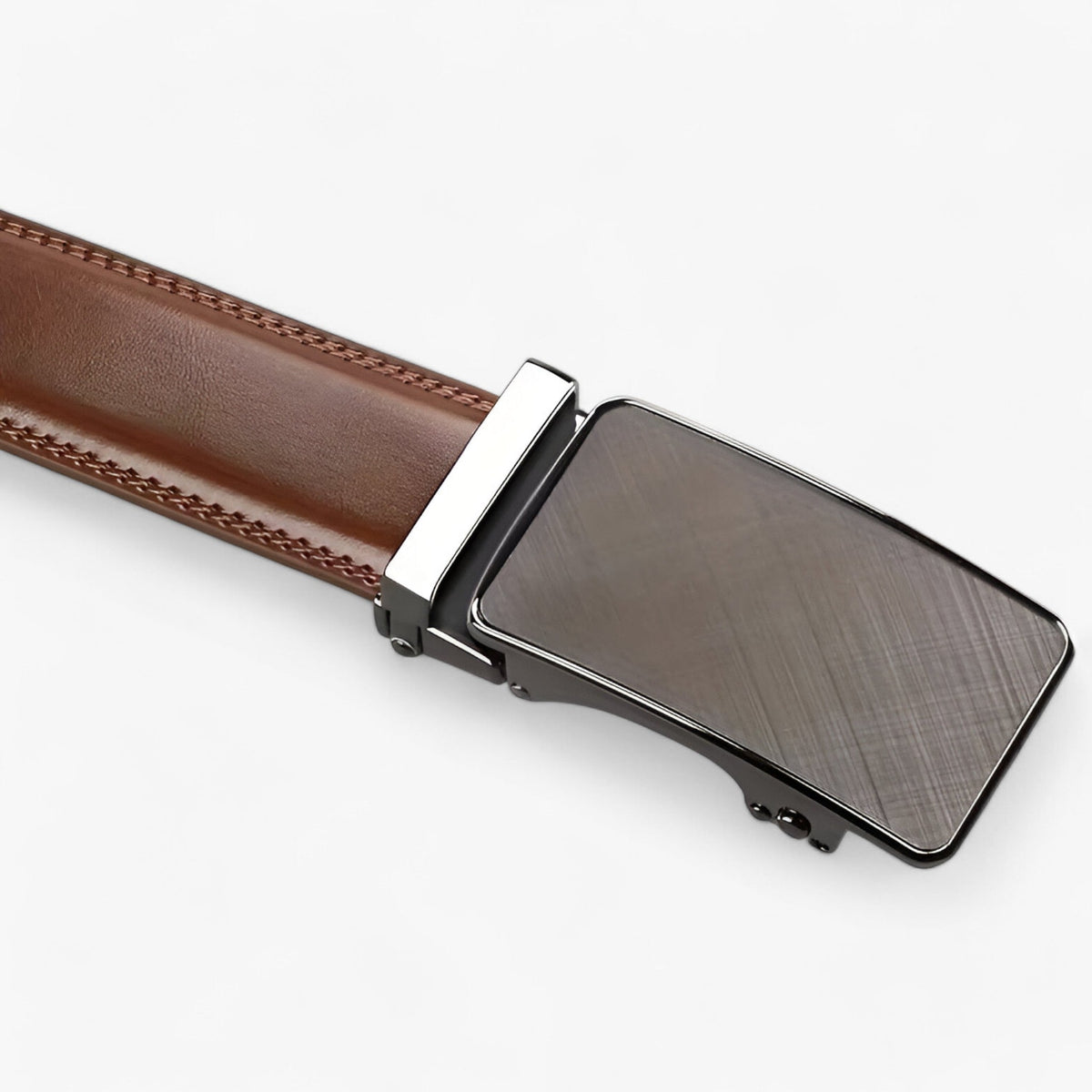 Premium Faux Leather Belt with Automatic Buckle