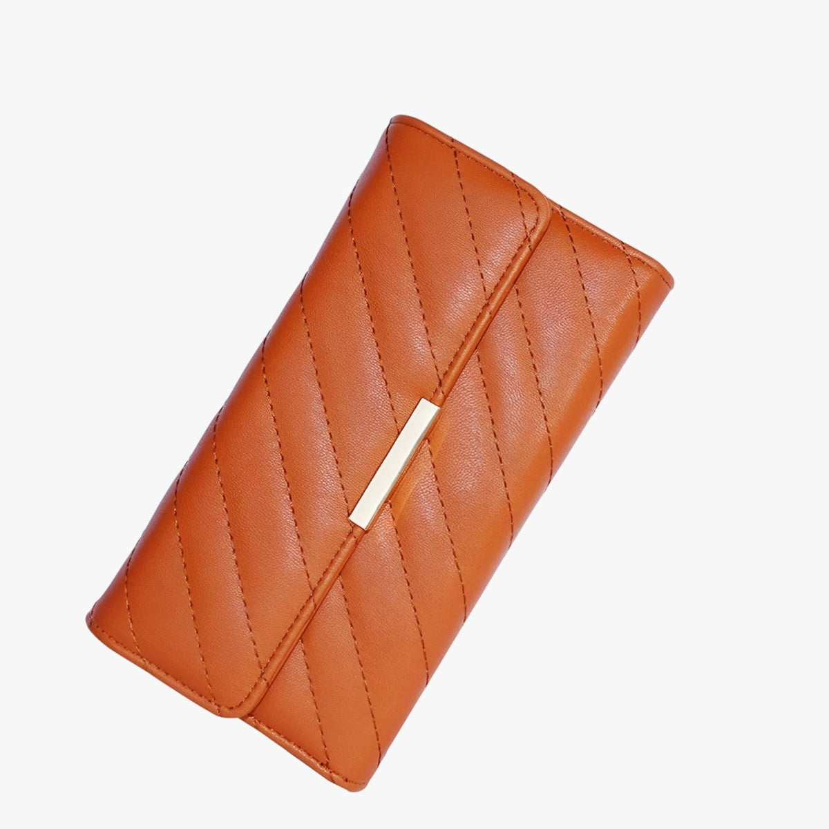 PU Leather Wallet with Multiple Card Compartments