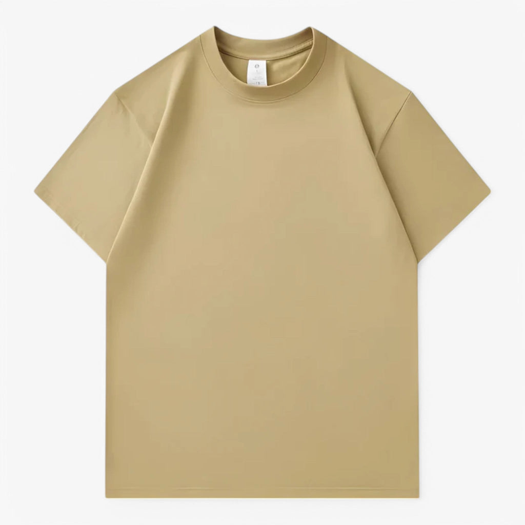 Oversize bomulls-T-shirt i tungt 250 g/m²-tyg