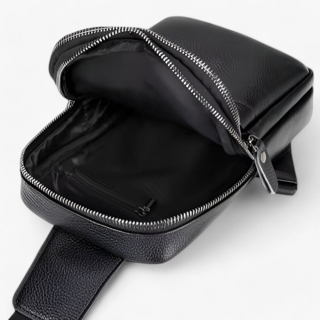 Bolso de hombro de piel sintética con correa ajustable