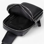 Bolso de hombro de piel sintética con correa ajustable