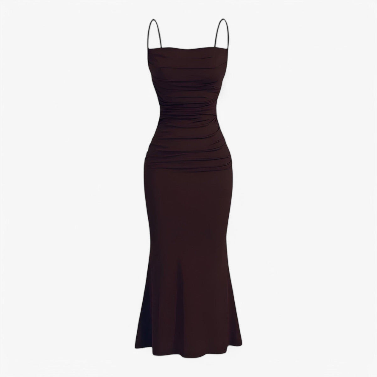V-Neck Flowing Dress for Evening or Summer Occasions