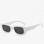 Gafas de sol retro rectangulares con forma minimalista unisex